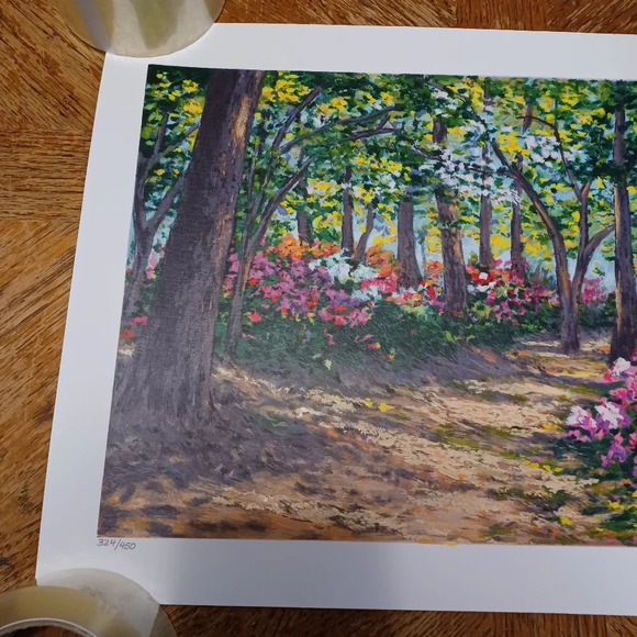 SCHAEFER MILES SIGNED AND NUMBERED ART WORK LOT OF 3 PAINTING/PRINTS 1 LARGE 2 S - Picture 16 of 16